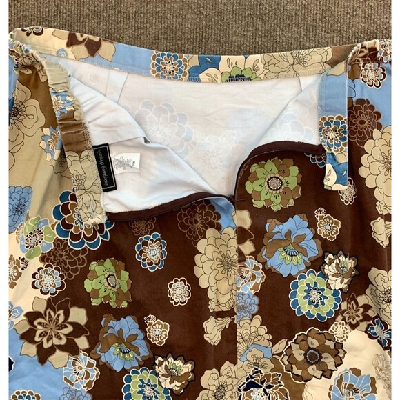 Vintage Intriguing Threads Skirt Womens 20W Floral A-Line Stretch Cotton USA - Picture 2 of 6